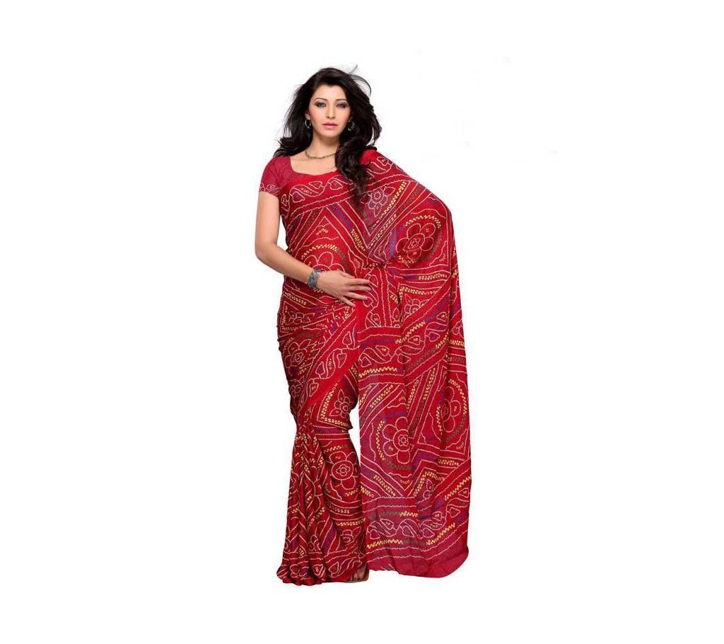 CHUNRI Printed Indian Saree