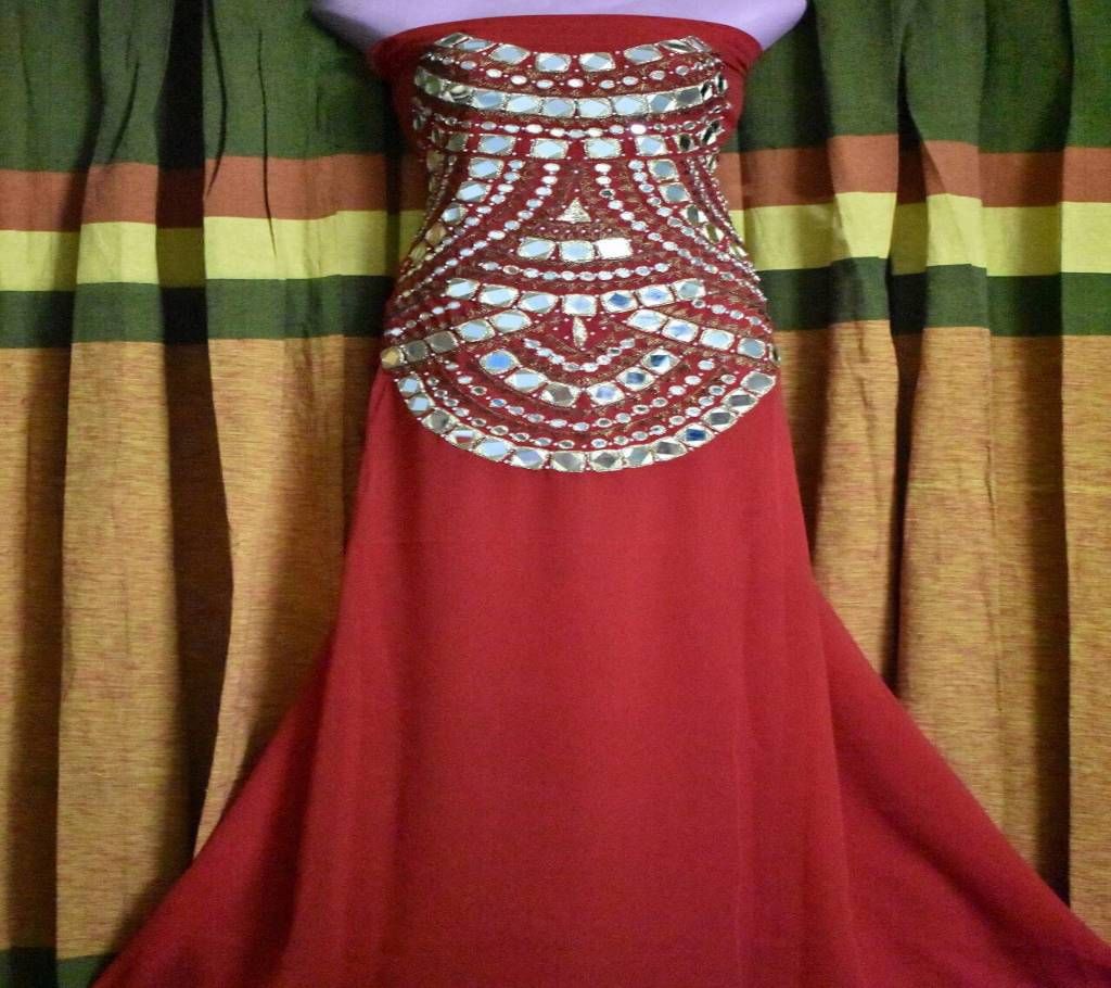 Georgette Karchupi Unstitched 1 piece