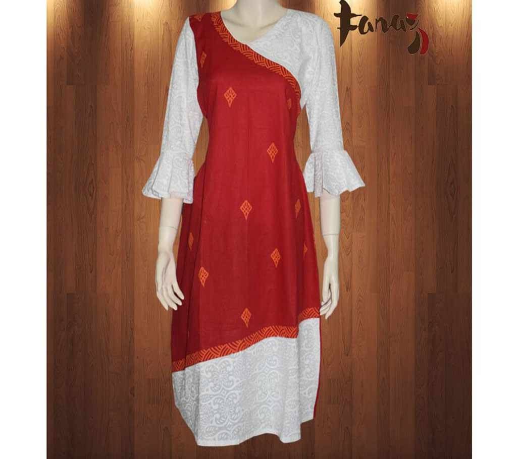 Stitch Cotton Single Kurti