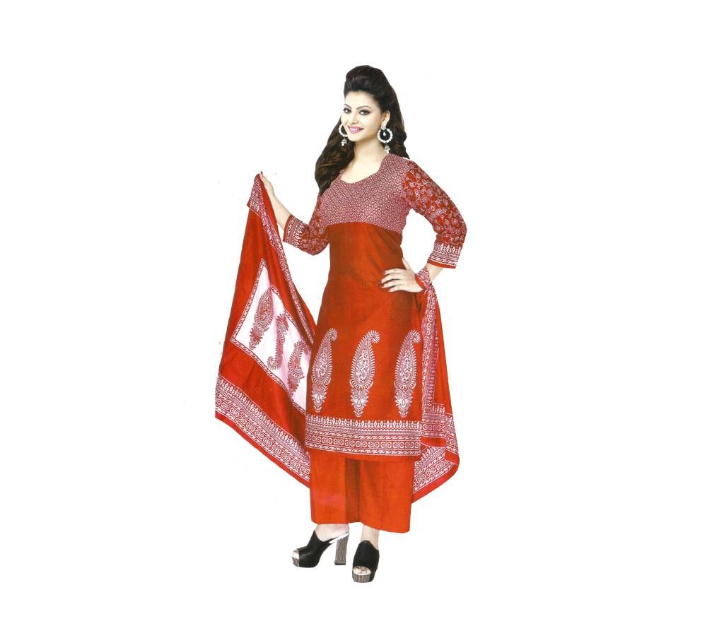 Boishakhi Unstitched Cottom Salwar Kameez