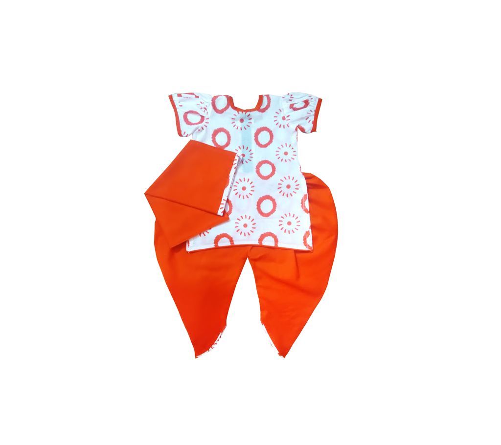 Girl baby boishjaki three piece