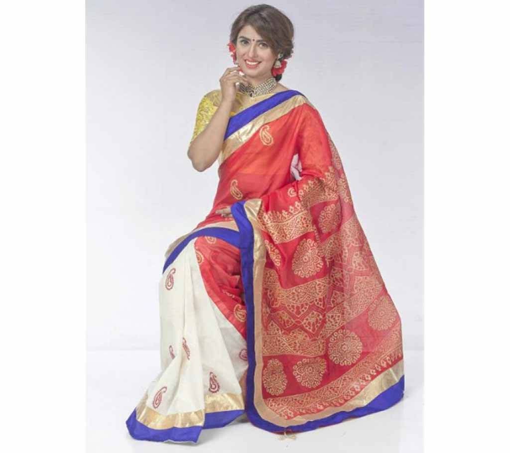 Boishakhi katan butik saree