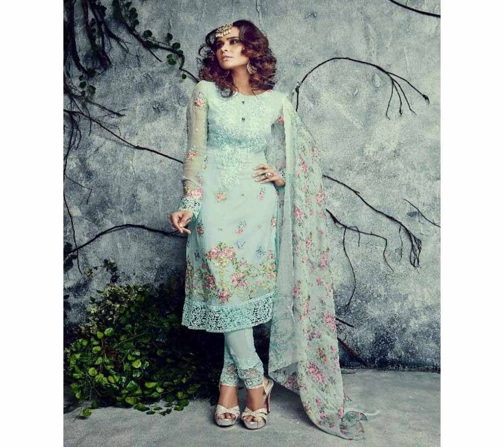 Original Indian Designer Georgette Unstitched  Salwar Kameez