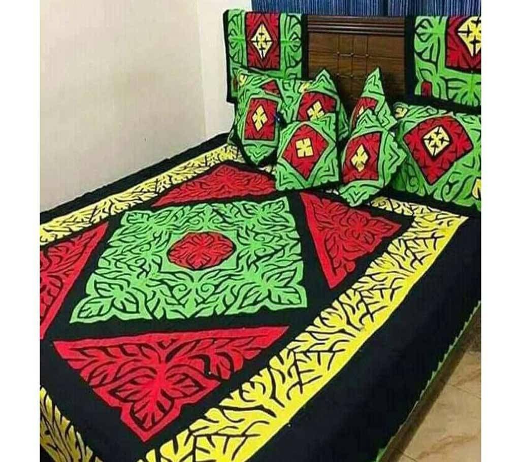Applique BedSheet Set 04 (Madaripur)