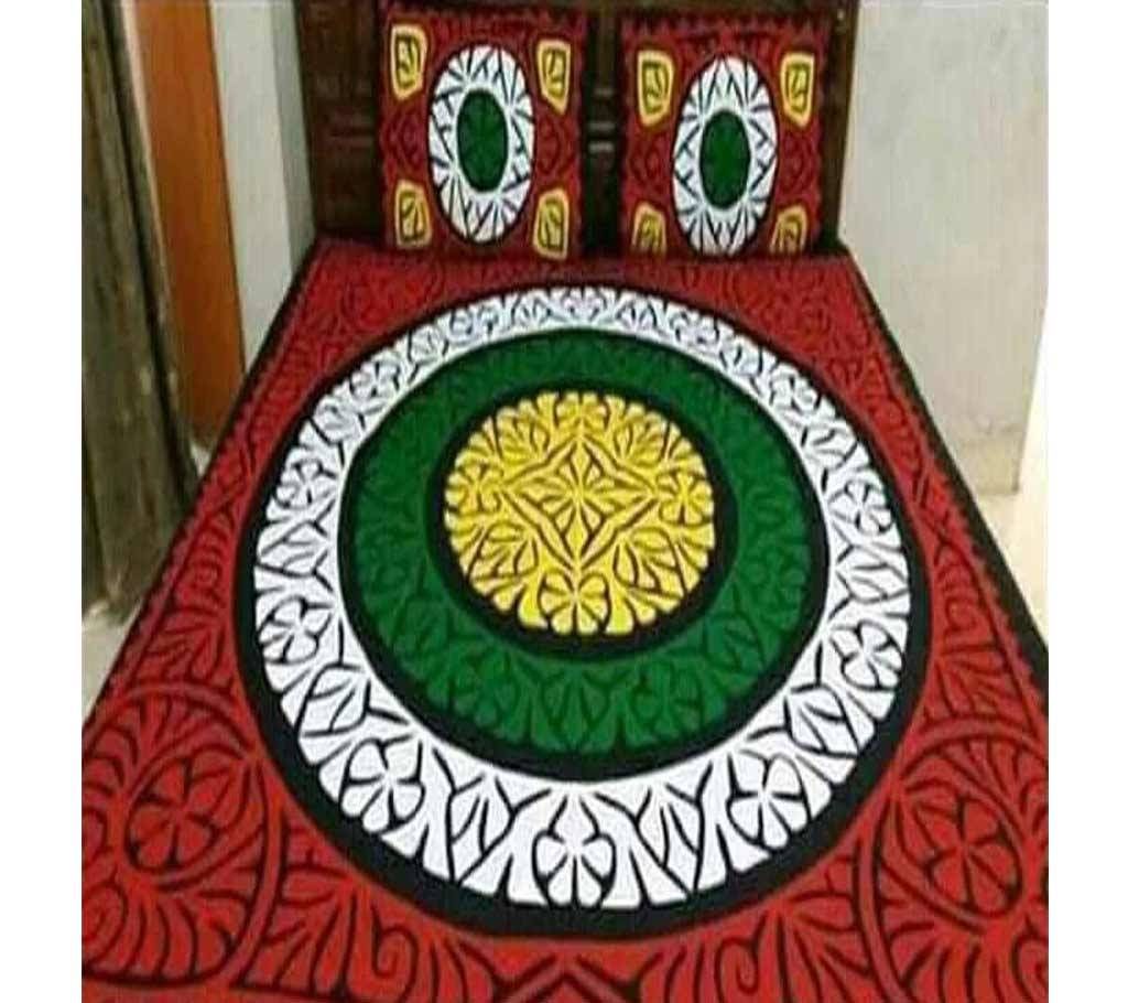 Applique BedSheet Set 07 (Madaripur)