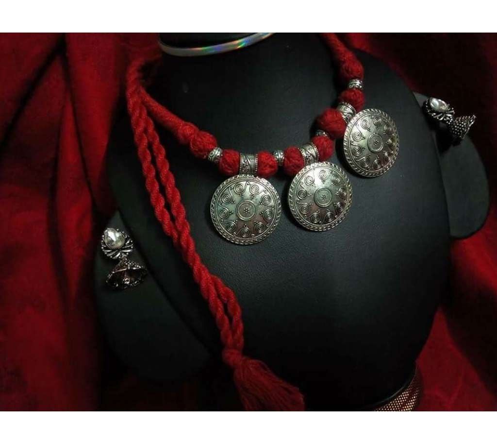 Baishaki Choker Type Pendant Set