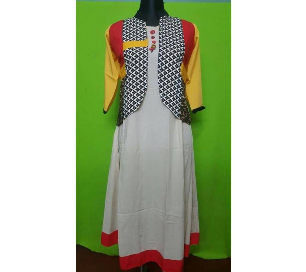 Readymade china linen kurti with koti