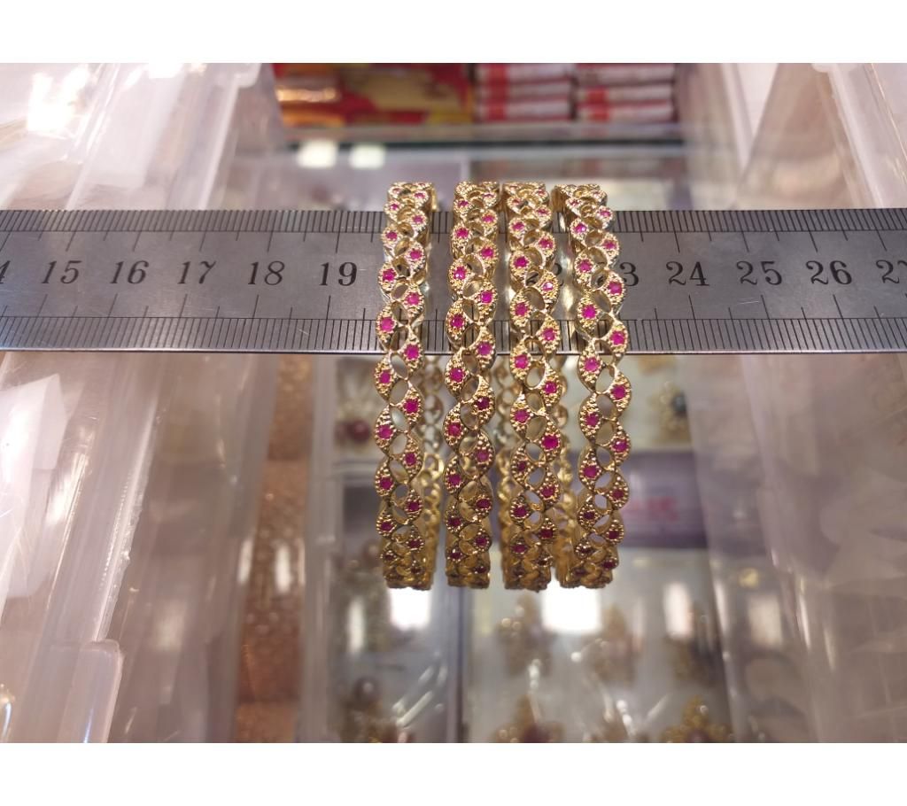 daimond cut rubi bangles
