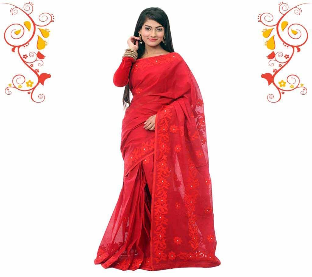 Hand Block Silk Sharee