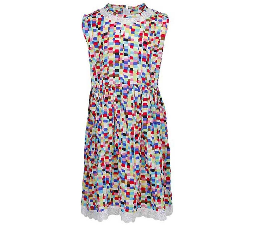 Winner Girls Frock - 43592 - NAVY/AOP
	
	
	
	
	
	
	
	
	
	
