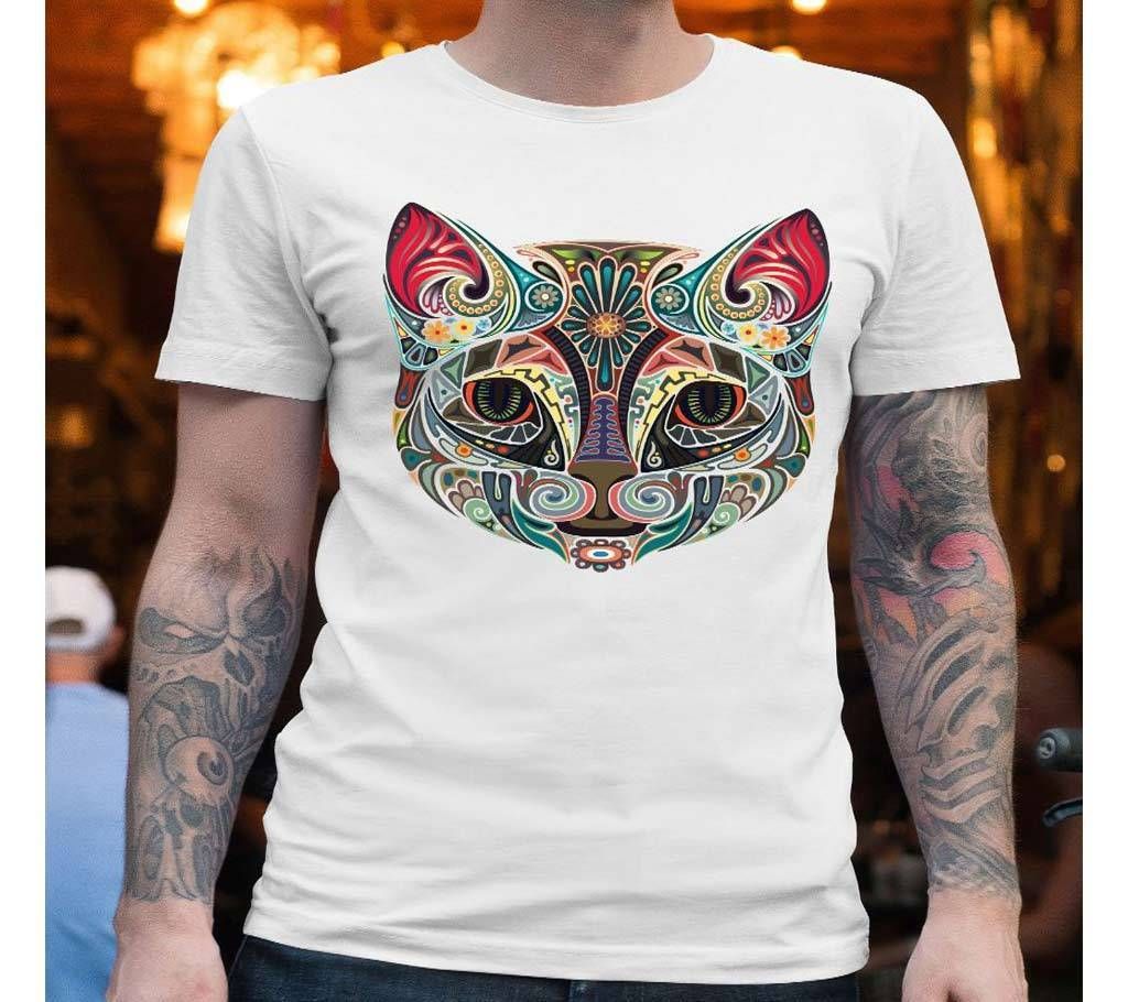 Cat Mat Menz Short Sleeve T Shirt for Men