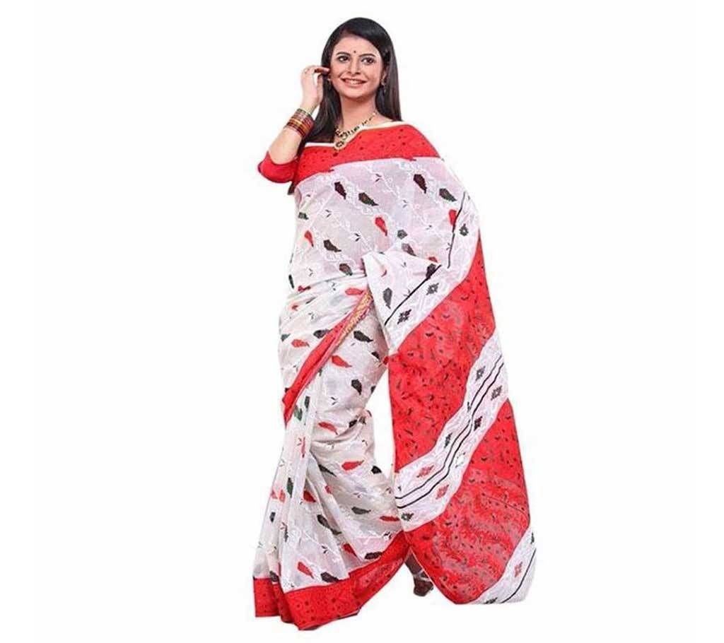 Boishakhi Hand Painted Cotton Saree