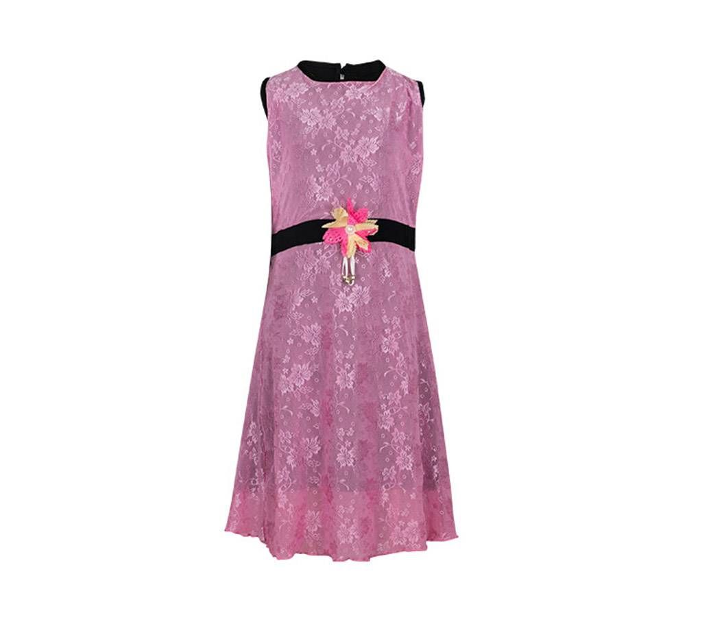 Winner Girls Frock - 43594 - pink
	
	
	
	
	
	
	
	
	
	
