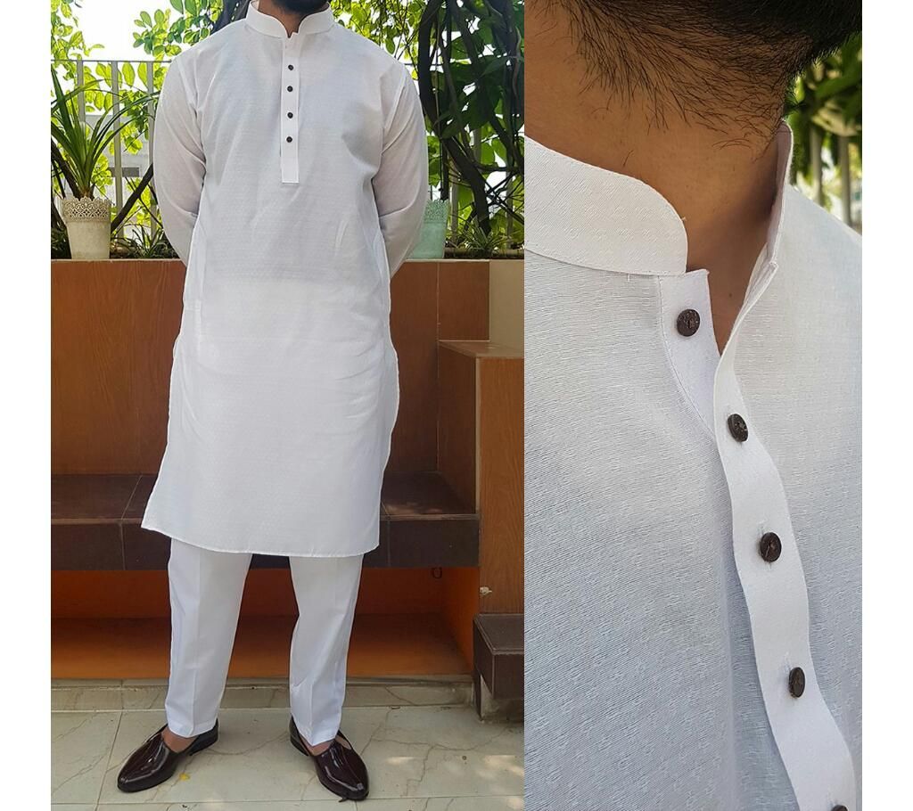 slimfit exclusive cotton panjabi