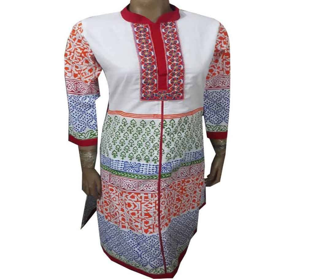 Boishakhi ambroydari gorgeous kurti