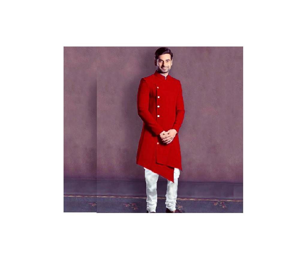 New Style Boishakhi Coat Panjabi