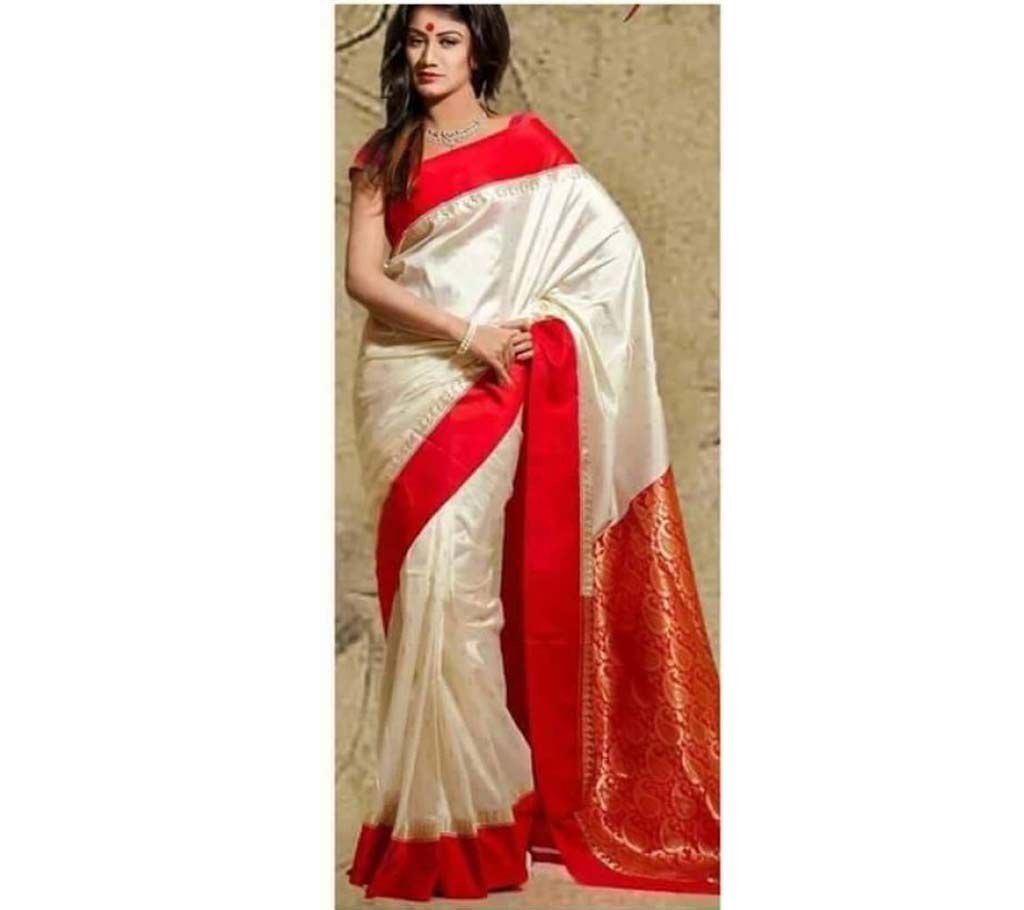 Indian Soft Silk Katan Sharee