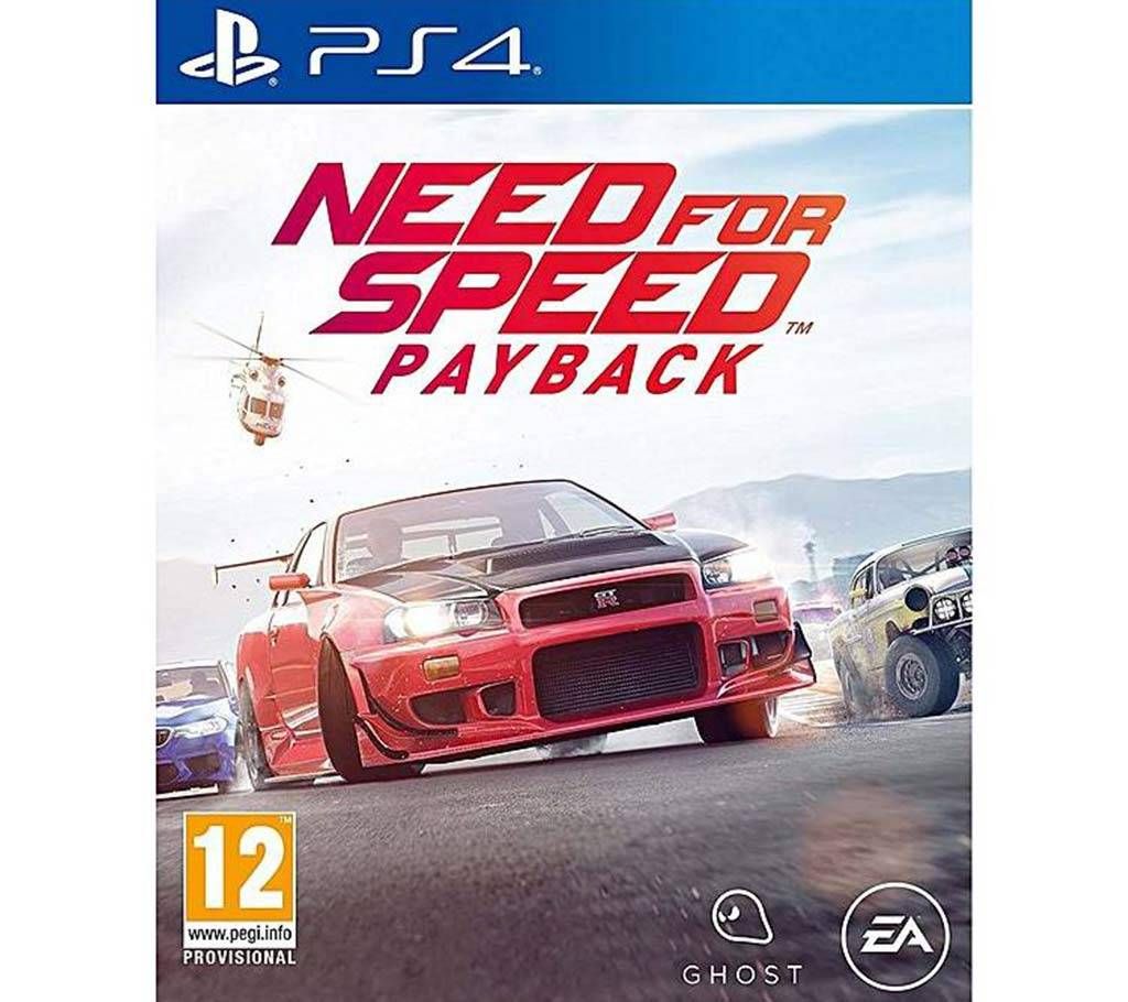 Sony Need For Speed Payback PS4 Gaming CD