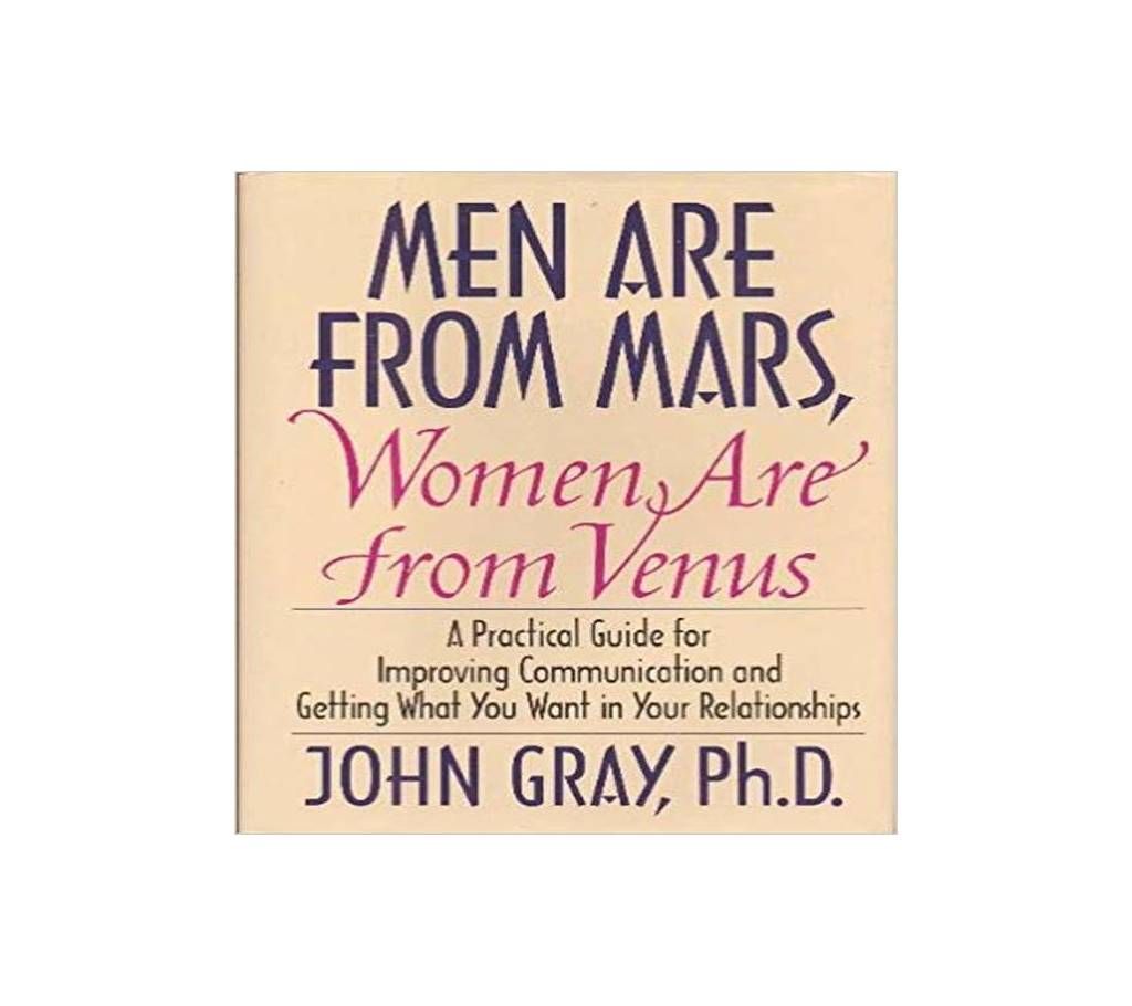 Men Are From Mars, Women Are From Venus