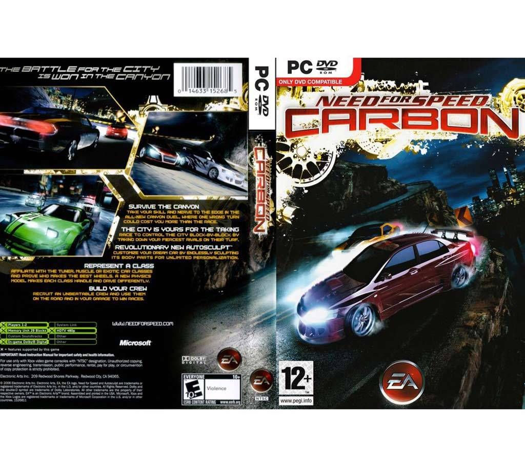 Need For Speed Carbon PC DVD