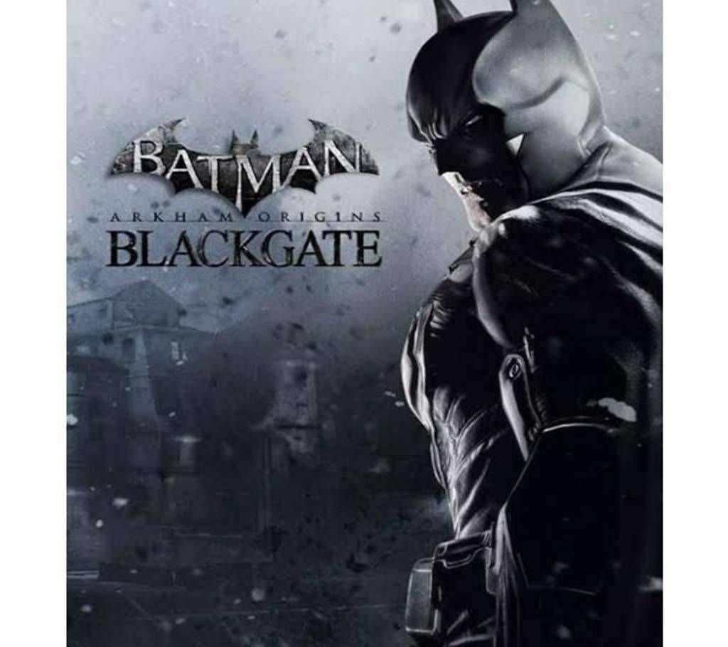 Batman Arkham Origins blackgate game DVD