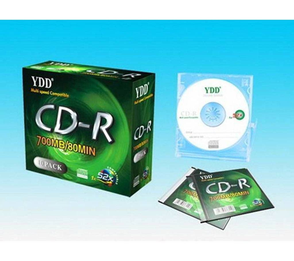 Blank YDD CD-R-slim box