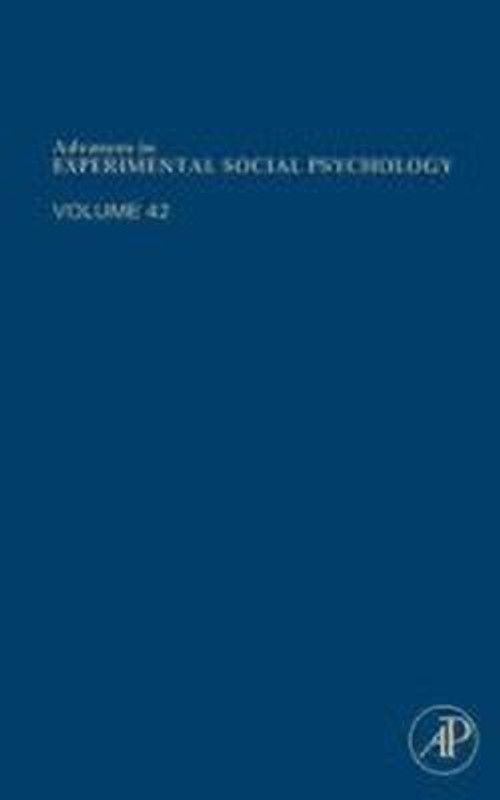 Advances in Experimental Social Psychology: Volume 42  (English, Hardcover, unknown)
