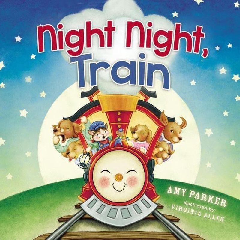 Night Night, Train  (English, Board book, Parker Amy)