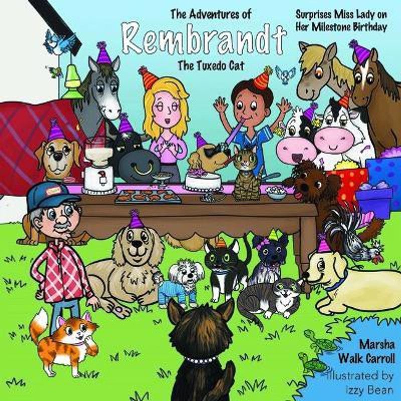 The Adventures of Rembrandt the Tuxedo Cat  (English, Paperback, Walk Carroll Marsha)