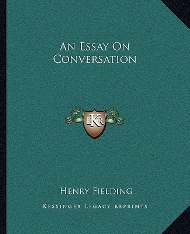 An Essay on Conversation  (English, Paperback, Fielding Henry)