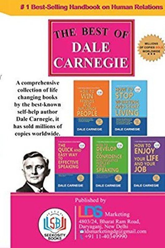 BEST OF DALE CARNEGIE (5 BOOKS BOX SET) – 2019  (English, Paperback, DALE CARNEGIE)