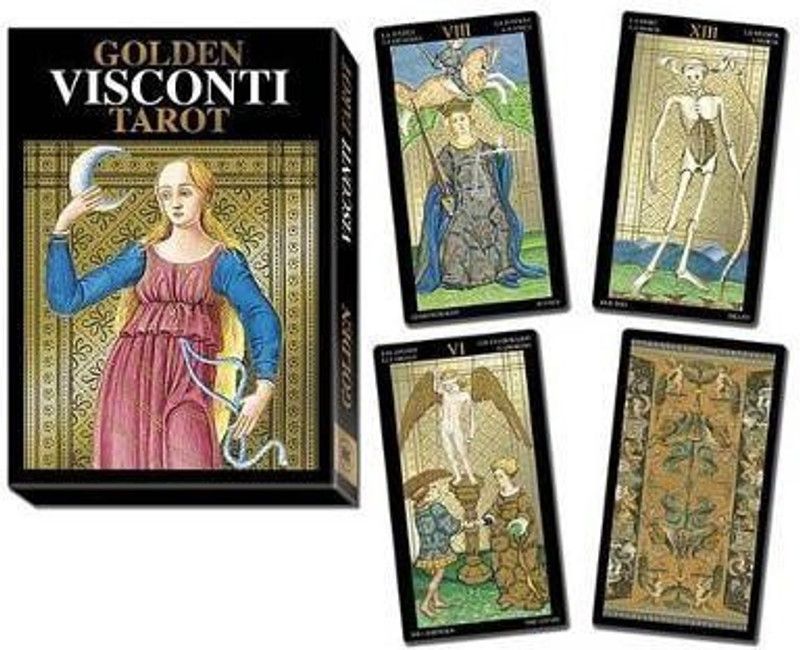 Golden Visconti Grand Trumps  (English, Other merchandise, Lo Scarabeo)