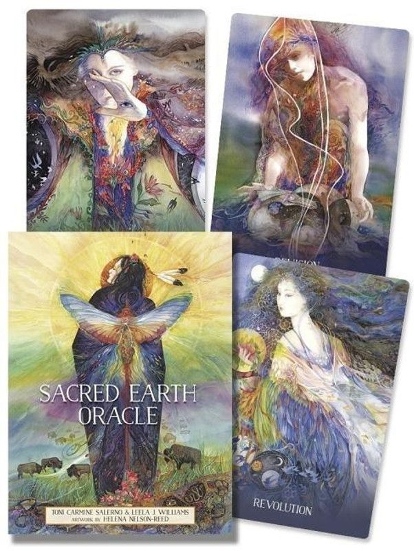 Sacred Earth Oracle  (English, Cards, Salerno Toni Carmine, Williams, Leela J,M Nelson-Reed, Helena)