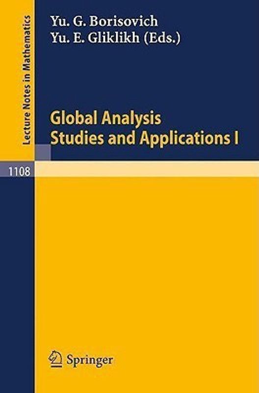 Global Analysis. Studies and Applications I  (English, Paperback, unknown)