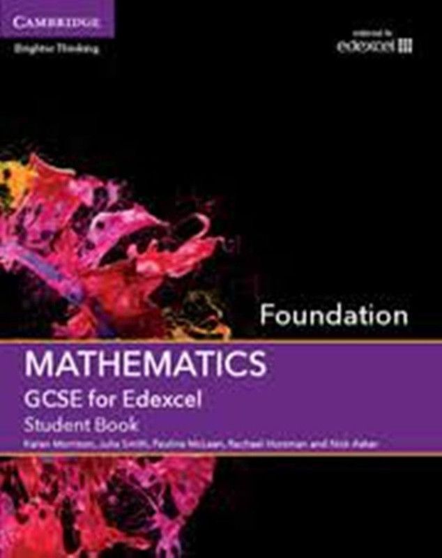 GCSE Mathematics for Edexcel Foundation Student Book with Online Subscription (2 Years)  (English, Mixed media product, Morrison Karen)