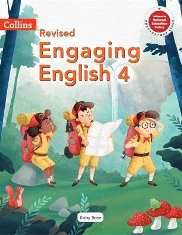 Revised Engaging English CourseBook 4  (English, Paperback, Bose Ruby)