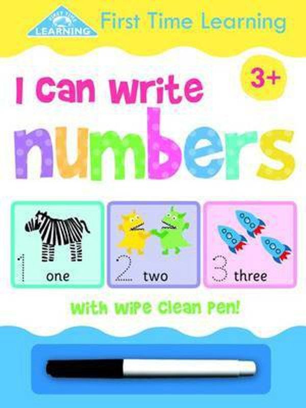 FTL Wipe Clean I Can Write Numbers  (English, Paperback, unknown)