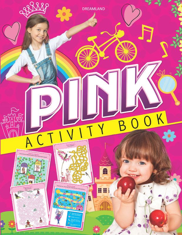Pink Activity Book  (English, Paperback, Dreamland Publications)