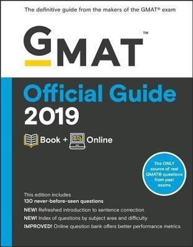 GMAT Official Guide 2019  (English, Paperback, GMAC (Graduate Management Admission Council))