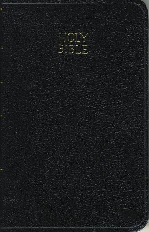 KJV, Vest Pocket New Testament and Psalms, Leathersoft, Black, Red Letter  (English, Paperback, Thomas Nelson)