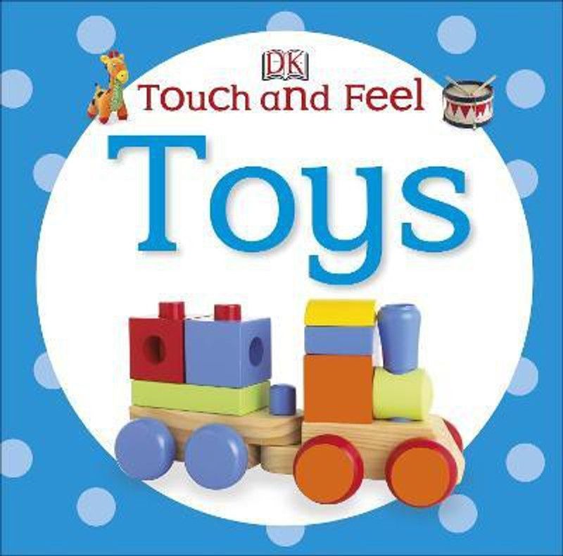 Touch and Feel Toys  (English, Board book, DK)