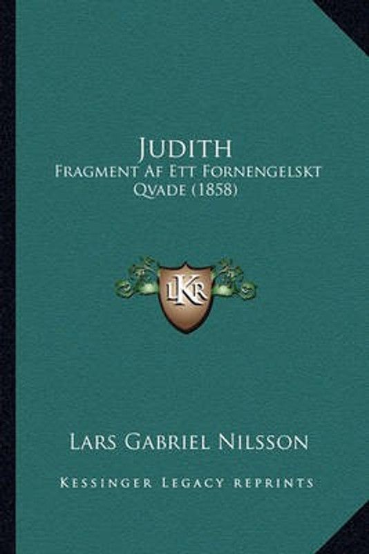 Judith  (Swedish, Paperback, Nilsson Lars Gabriel)