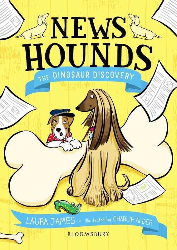 News Hounds: The Dinosaur Discovery  (English, Paperback, James Laura)