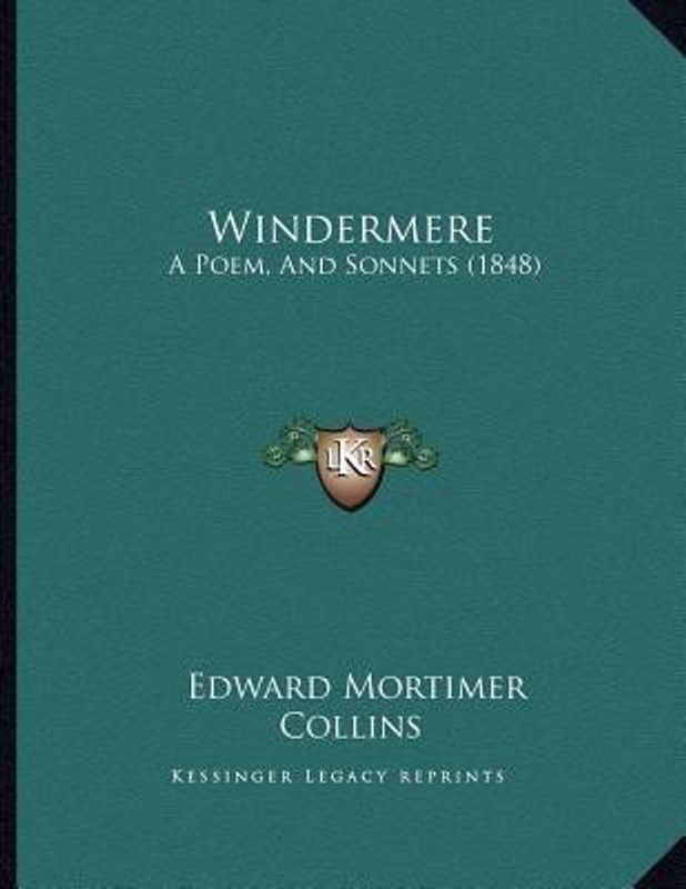 Windermere  (English, Paperback, Collins Edward Mortimer)