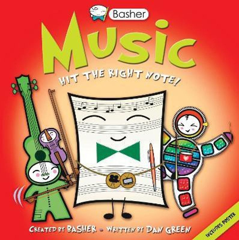 Basher Basics: Music  (English, Paperback, Green Dan)