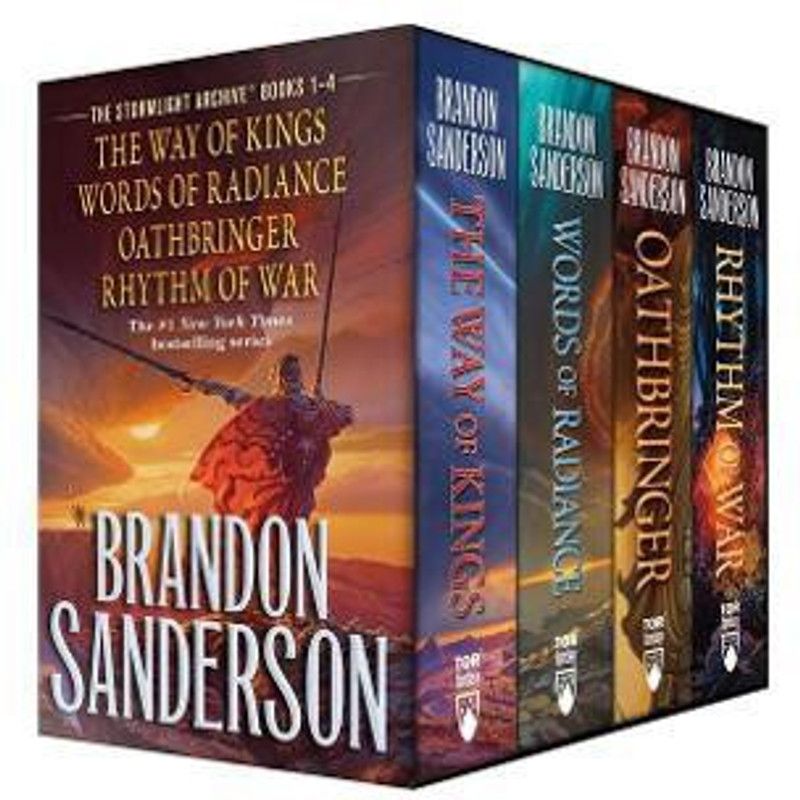 Stormlight Archives Hc Box Set 1-4  (English, Mixed media product, Sanderson Brandon)