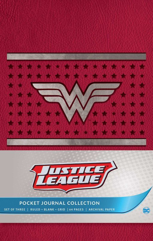 DC Comics: Justice League Pocket Journal Collection: Set of 3  (English, Paperback, Insight Editions)