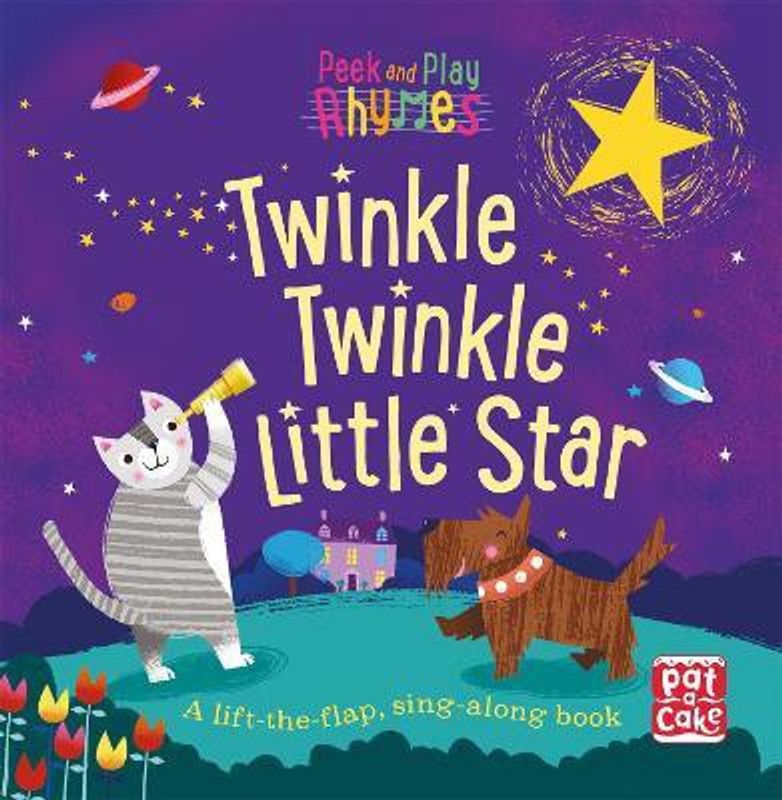 Peek and Play Rhymes: Twinkle Twinkle Little Star  (English, Board book, Pat-a-Cake)
