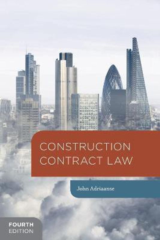 Construction Contract Law  (English, Paperback, Adriaanse John)