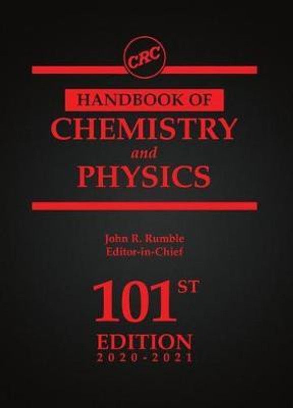 CRC Handbook of Chemistry and Physics  (English, Hardcover, unknown)